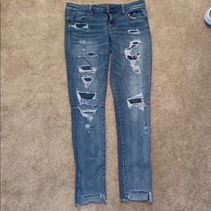 Ripped jeans from American eagle